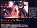 Tambours De Brazza Tour Promotion 2000